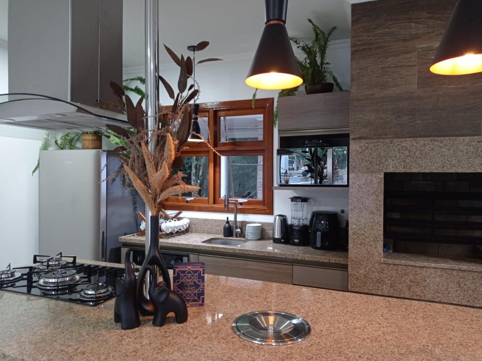 Chateau Lumiere Apartment Itaara Bagian luar foto